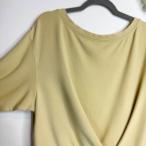 LULULEMON Pleated Modal Fleece Pullover Sweatshirt in Dew Green 3211 - Picture 5 of 8